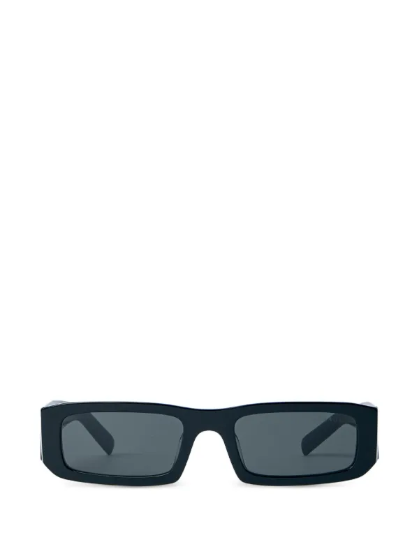 Prada Eyewear シンボル スクエアサングラス | ブラック | FARFETCH JP