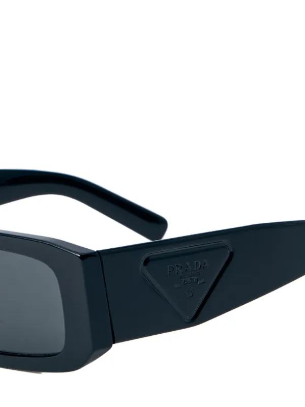 Prada Eyewear シンボル スクエアサングラス | ブラック | FARFETCH JP