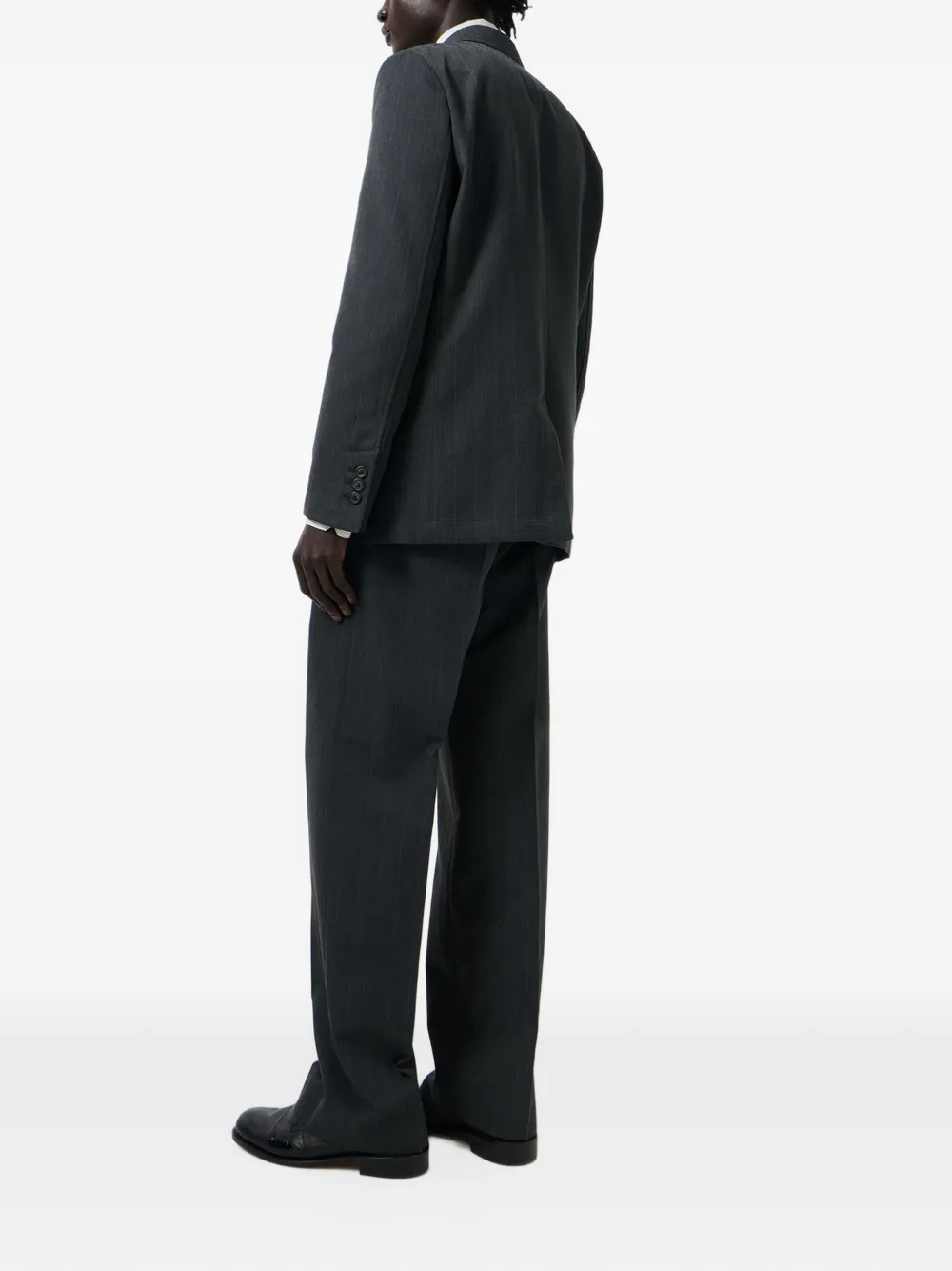 OUR LEGACY Blazer met enkele rij knopen Grijs