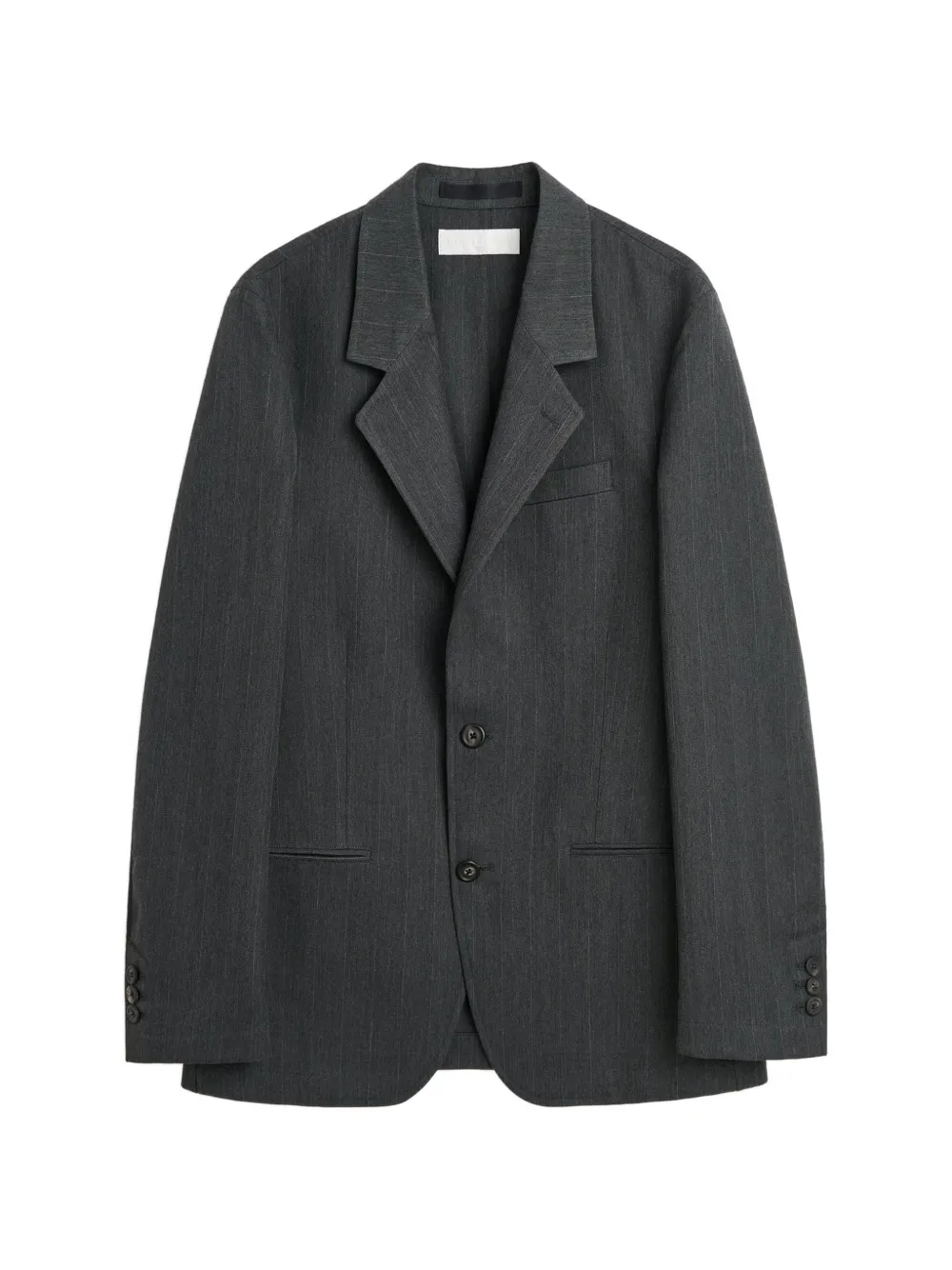 OUR LEGACY Blazer met enkele rij knopen Grijs