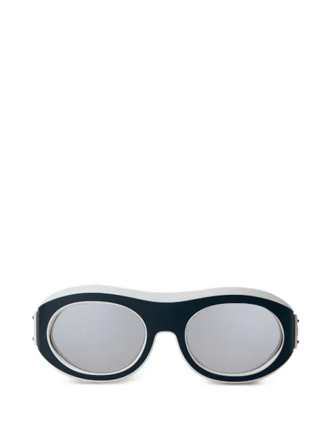 Moncler oval-frame sunglasses