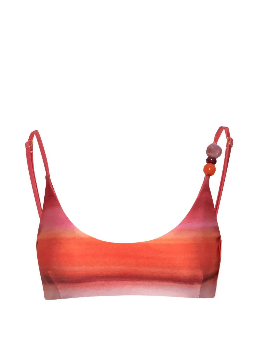 Baobab Itala Bikini Top In Orange