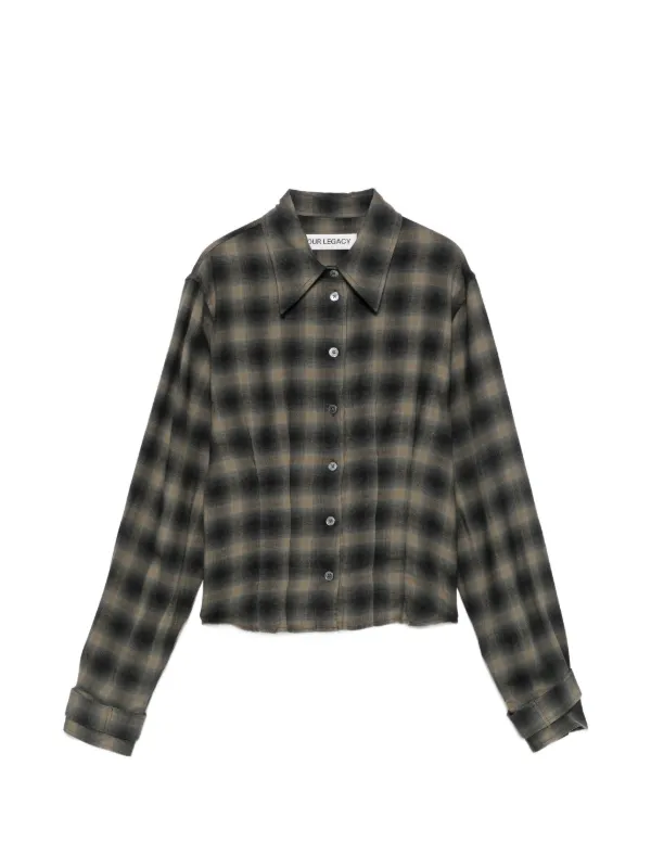 OUR LEGACY Envelop Shirt in Blue