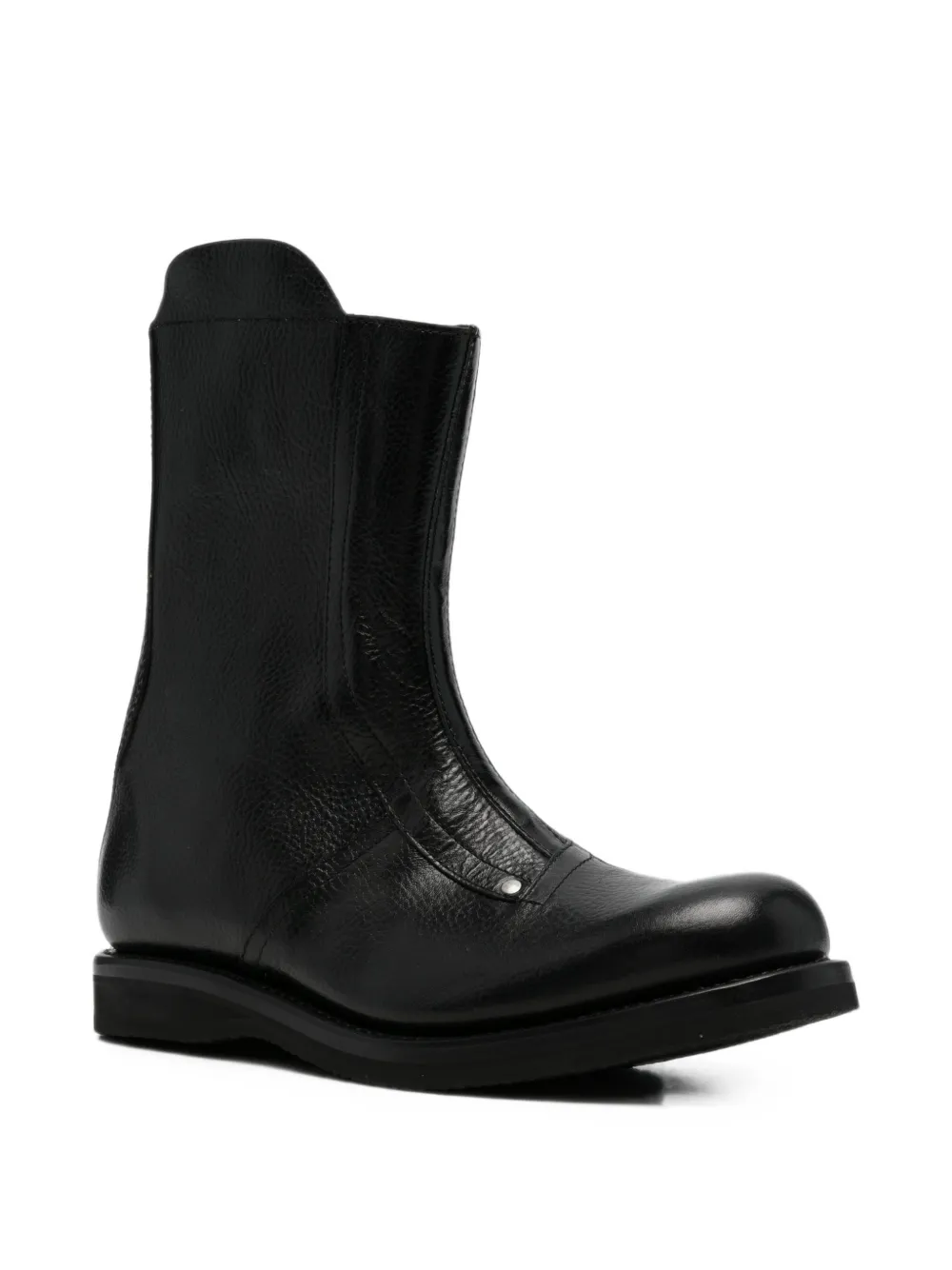 OUR LEGACY Moto leather boots Zwart