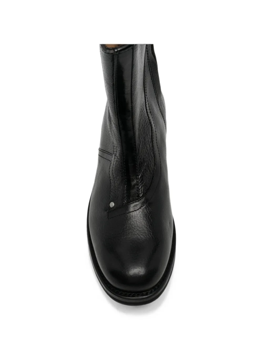 OUR LEGACY Moto leather boots Zwart