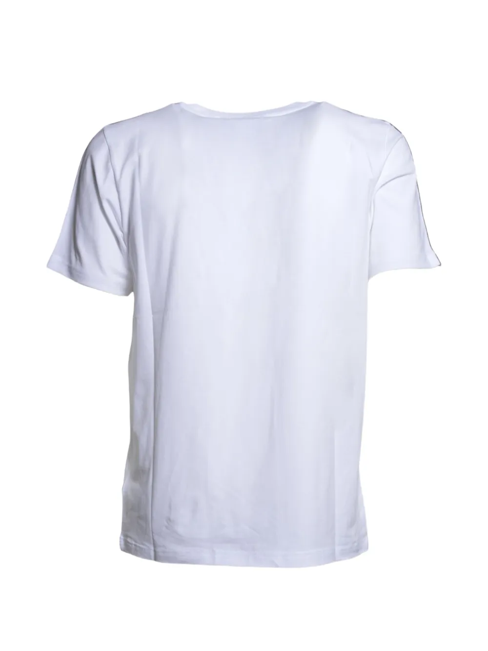 GCDS T-shirt met logo-tape Wit