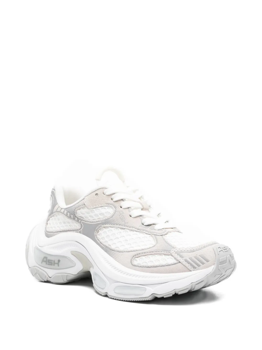 Ash mesh-panelled sneakers Wit