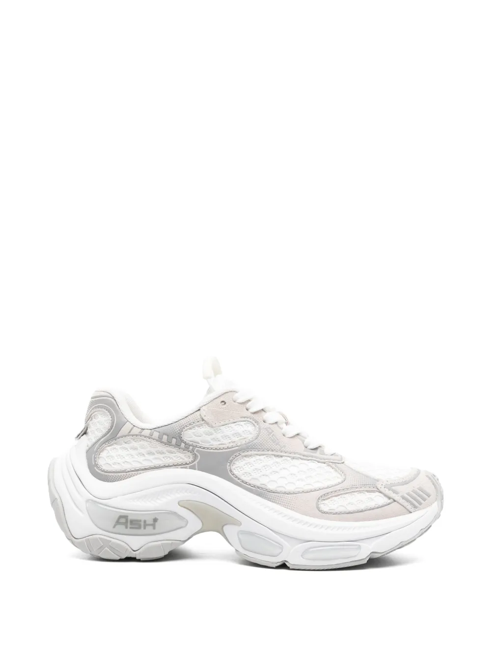 Ash mesh-panelled sneakers - Weiß