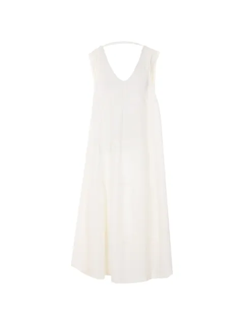 Maurizio Pecoraro scoop-neck midi dress
