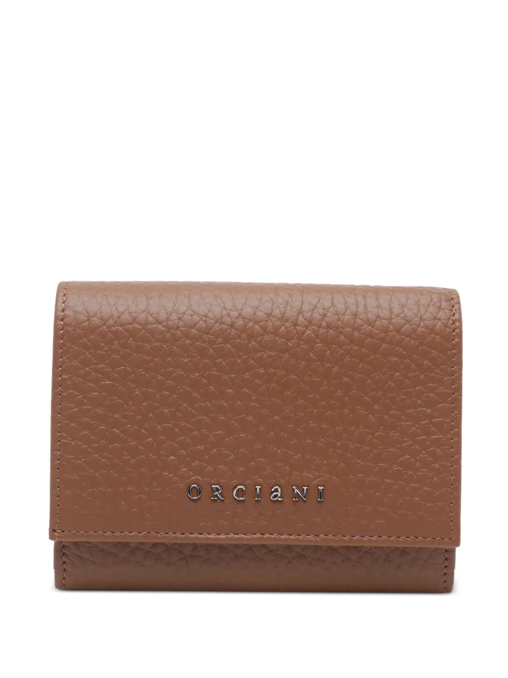 Orciani small leather wallet - Marrone
