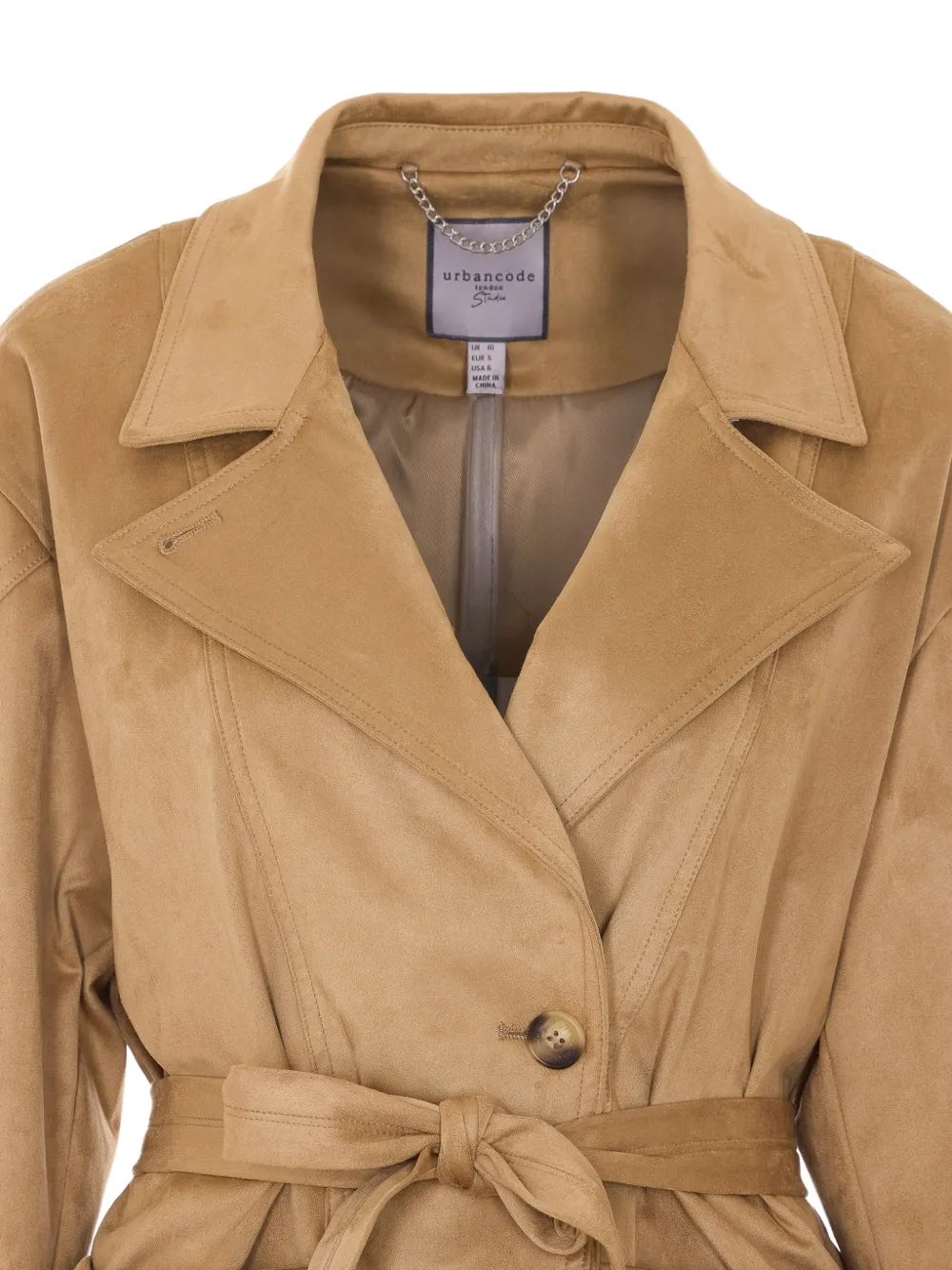  Urbancode Chaqueta Con Cuello En V - Neutro 