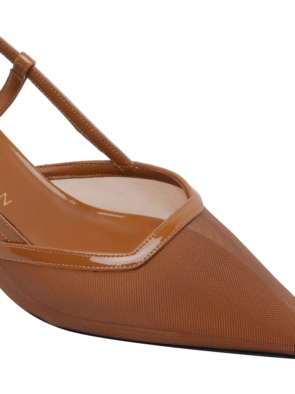 Stuart Weitzman Vinnie pointed-toe pumps Beige