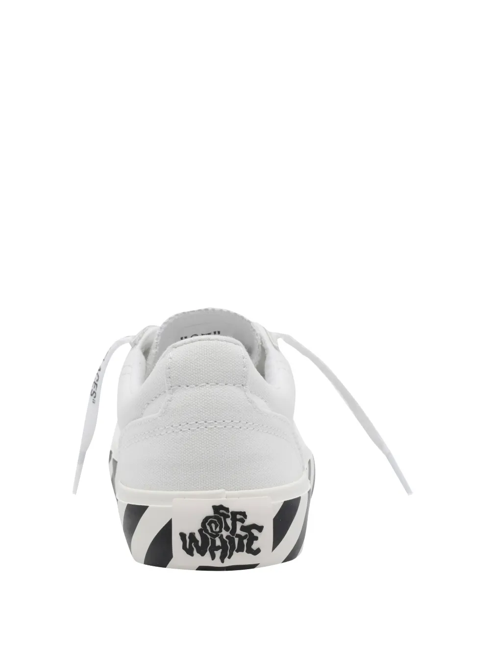 Off-White Vulcanized logo-print sneakers Wit