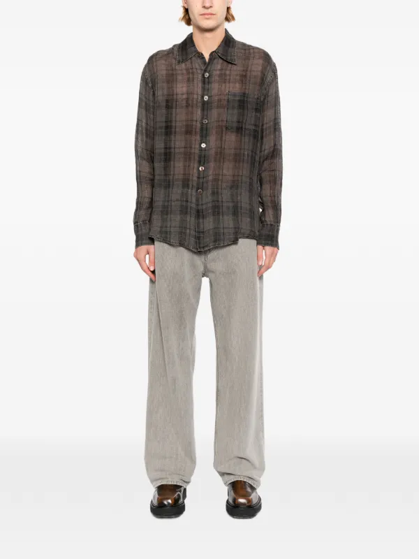 OUR LEGACY Above Shirt | Grey | FARFETCH ZA