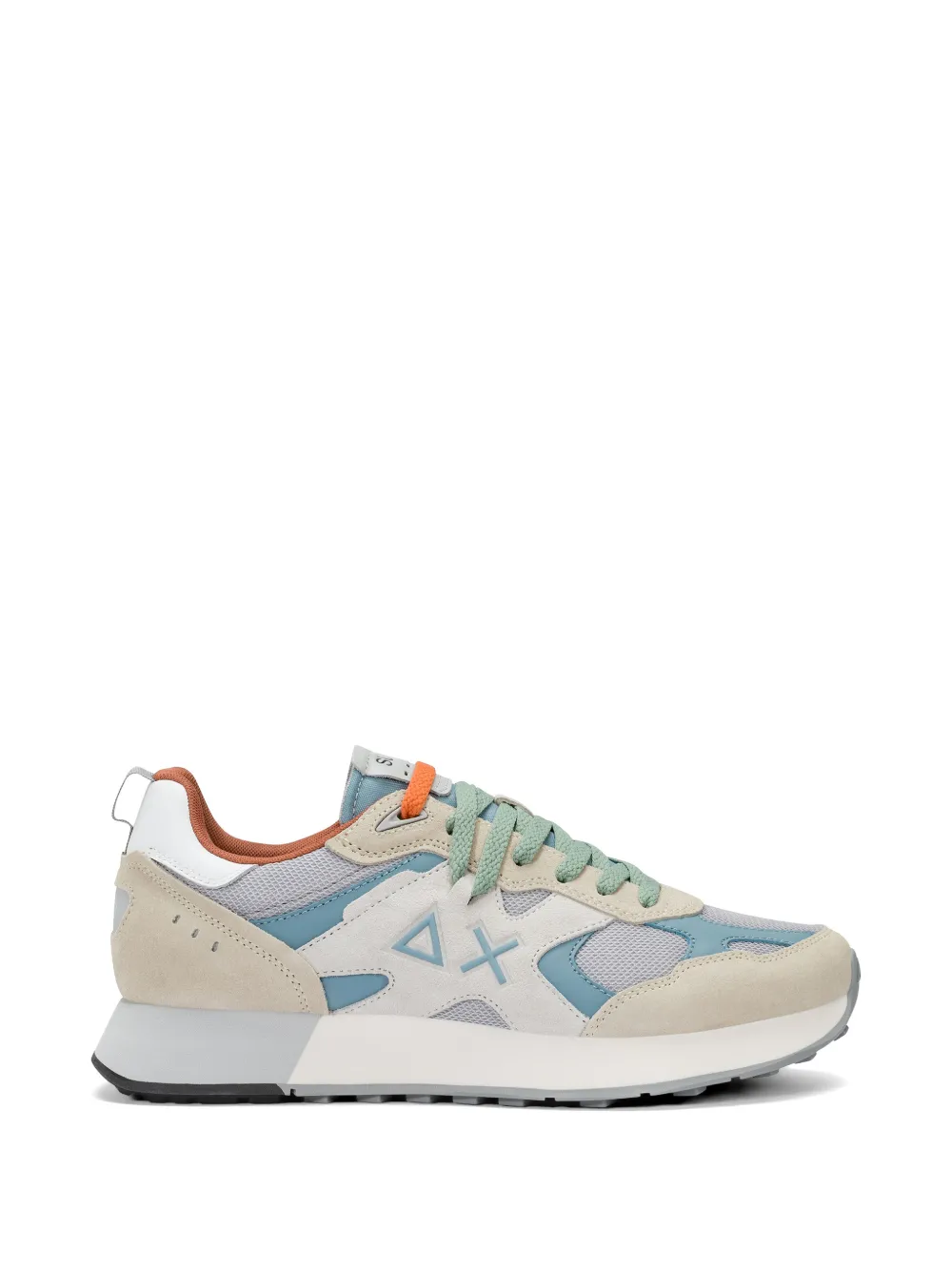 Sun68 Jaki Outdoor sneakers met logodetail Beige