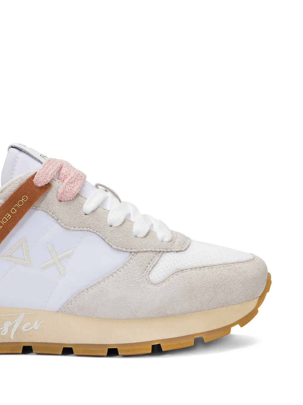 Sun68 Ally sneakers met geborduurde bloemen Wit