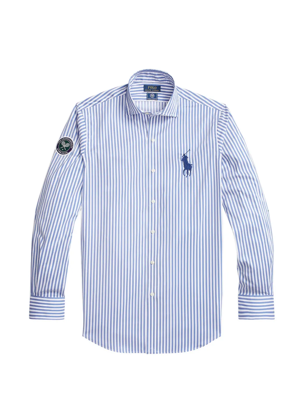 Polo Ralph Lauren Gestreiftes Wimbledon Hemd - Blau