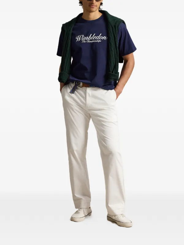 Polo Ralph Lauren Camiseta x Wimbledon Mangas Curtas | Azul