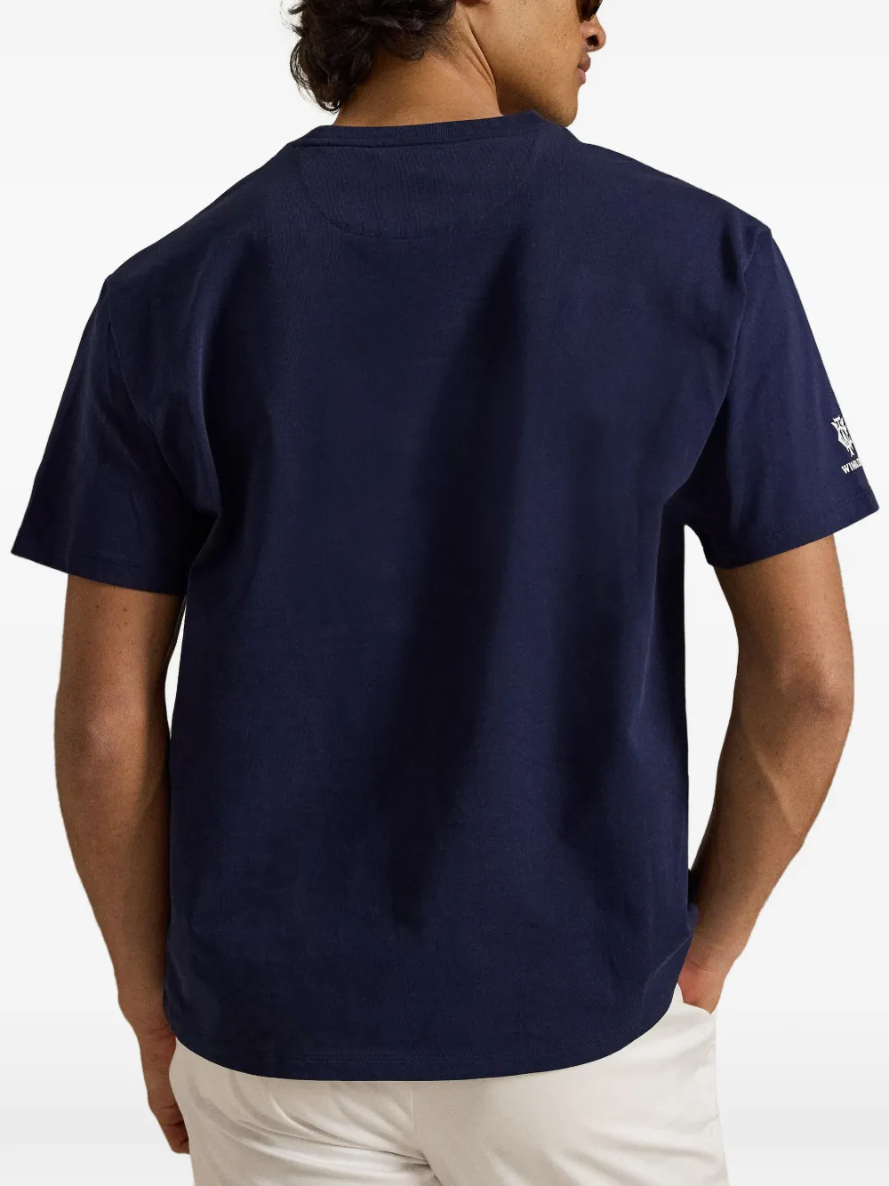Polo Ralph Lauren x Wimbledon T-shirt met korte mouwen Blauw