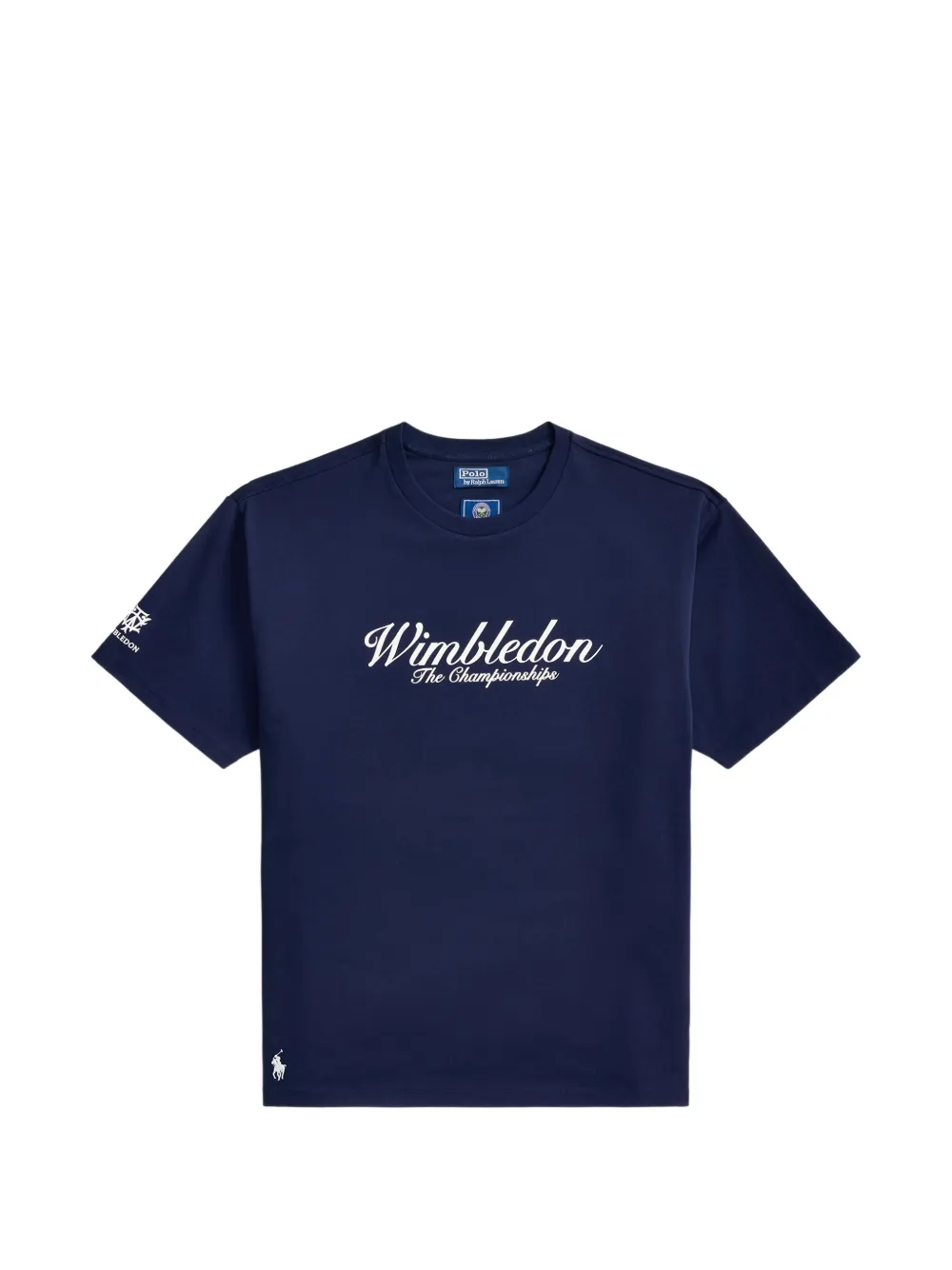 Polo Ralph Lauren x Wimbeldon 2026 T-Shirt mit weitem Schnitt - Blau