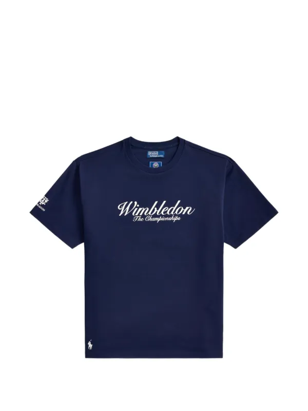 Polo Ralph Lauren Camiseta x Wimbledon Mangas Curtas | Azul