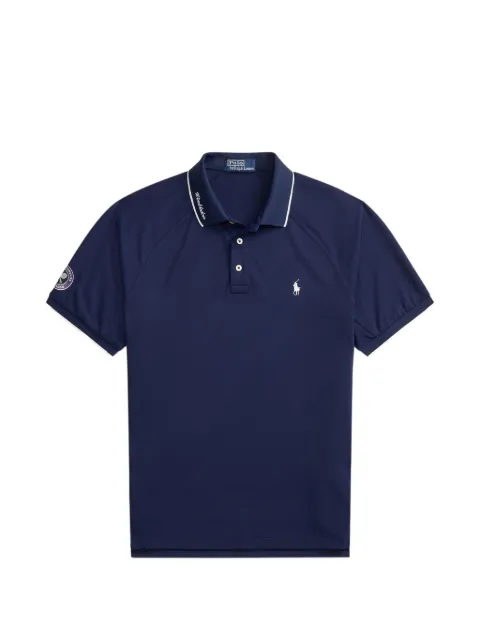 Polo Ralph Lauren playera tipo polo con rayas raglán