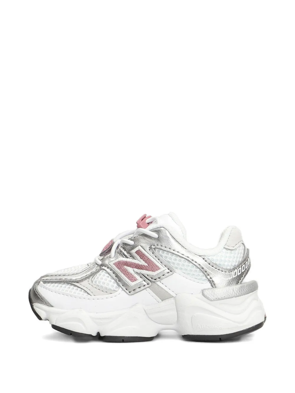 New Balance Kids 9060 Bungee lace-up sneakers Wit