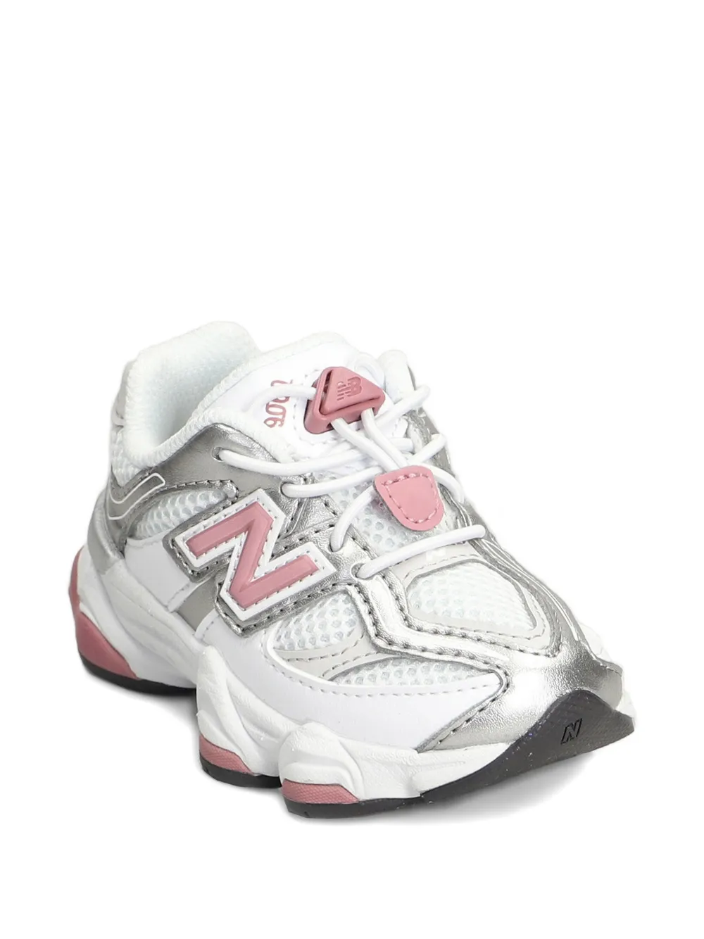 New Balance Kids 9060 Bungee lace-up sneakers Wit