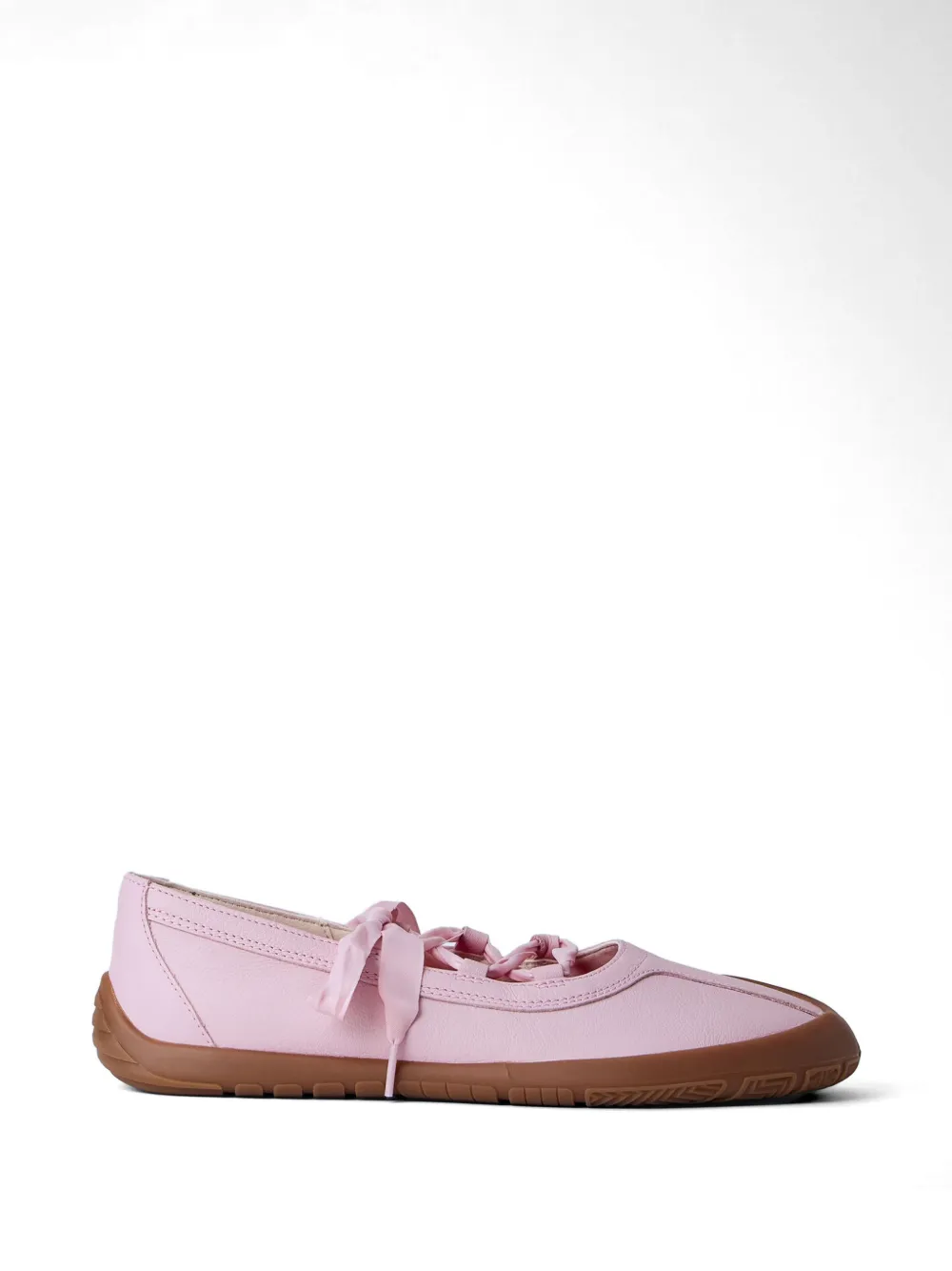 Camper ribbon ballet flats Roze