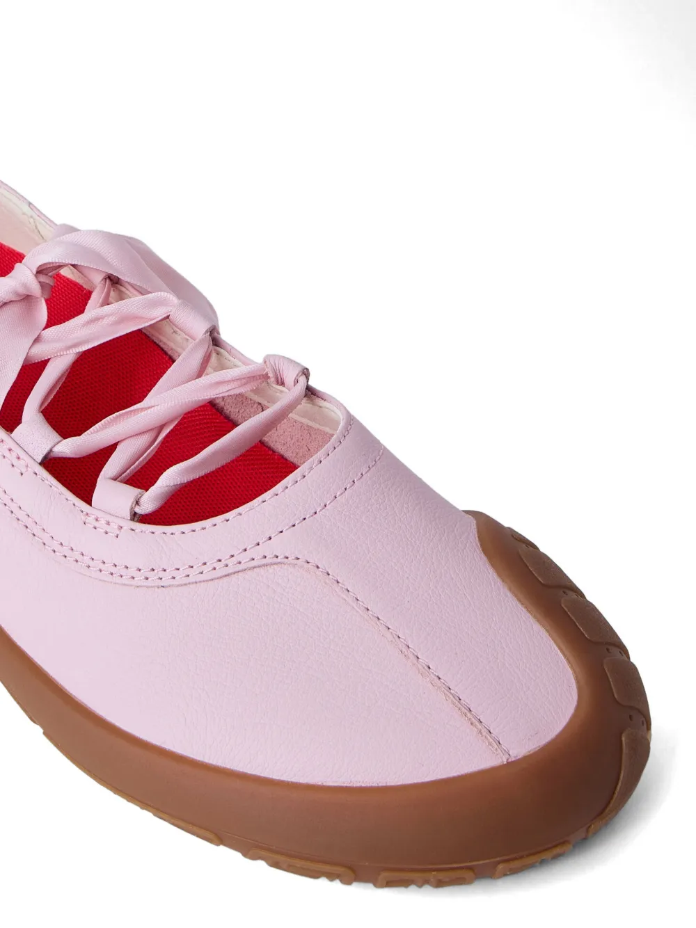 Camper ribbon ballet flats Roze