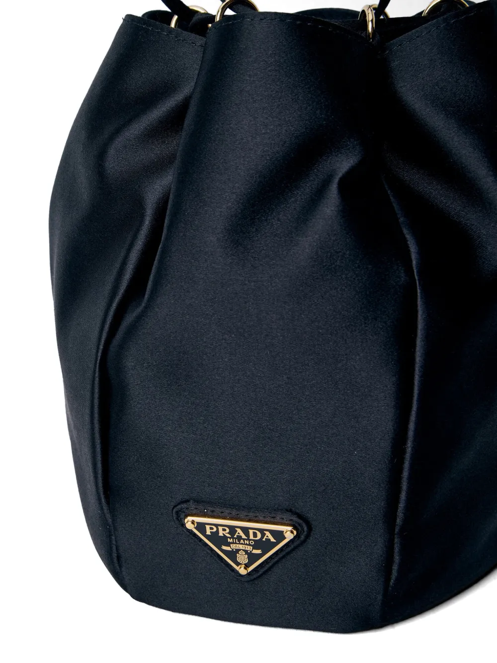 Prada Bucket-tas Zwart