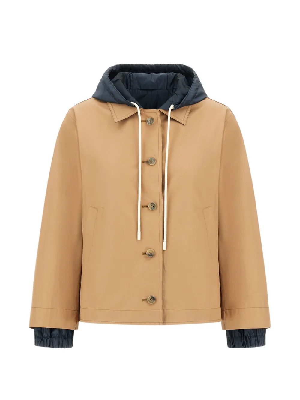 Herno reversible hooded jacket - Toni neutri