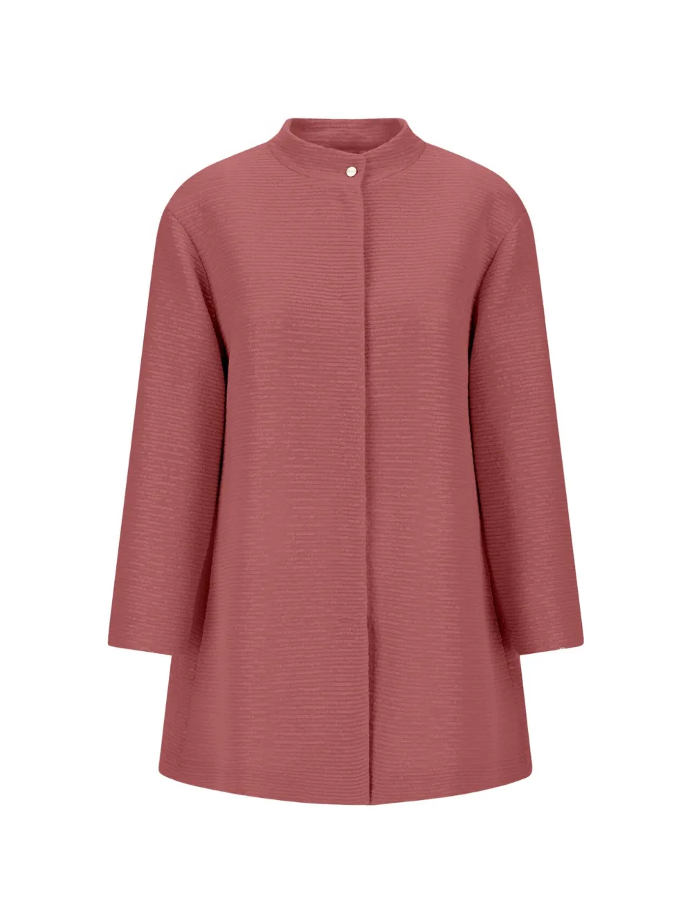 Herno mandarin-collar coat - Rosa