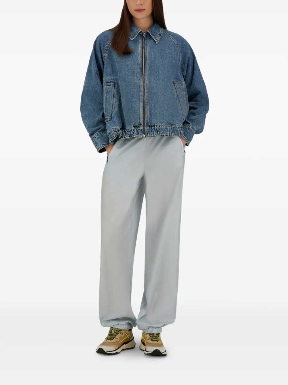 Herno 셔츠 칼라 재킷 | 데님 재킷