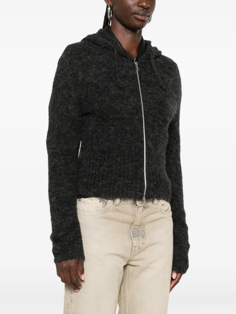OUR LEGACY Compact vest met capuchon Beige