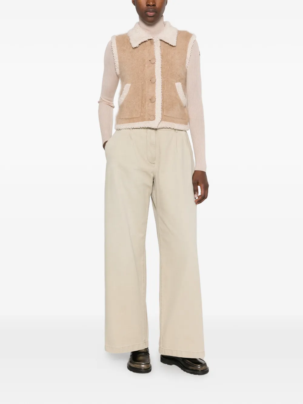 OUR LEGACY Arch broek met wijde pijpen Beige