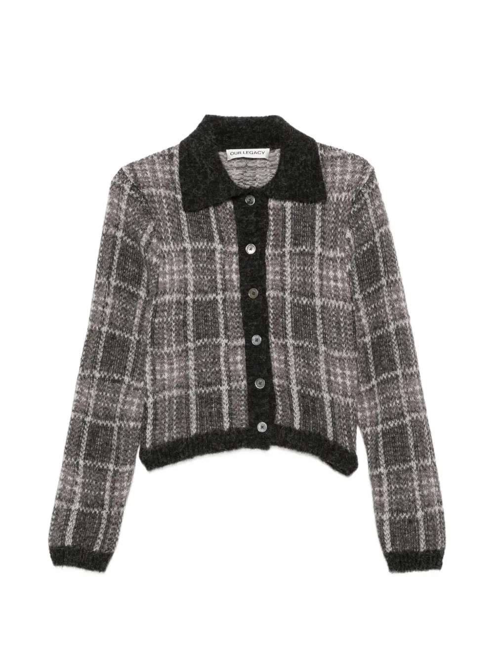 OUR LEGACY Mazzy check-pattern cardigan