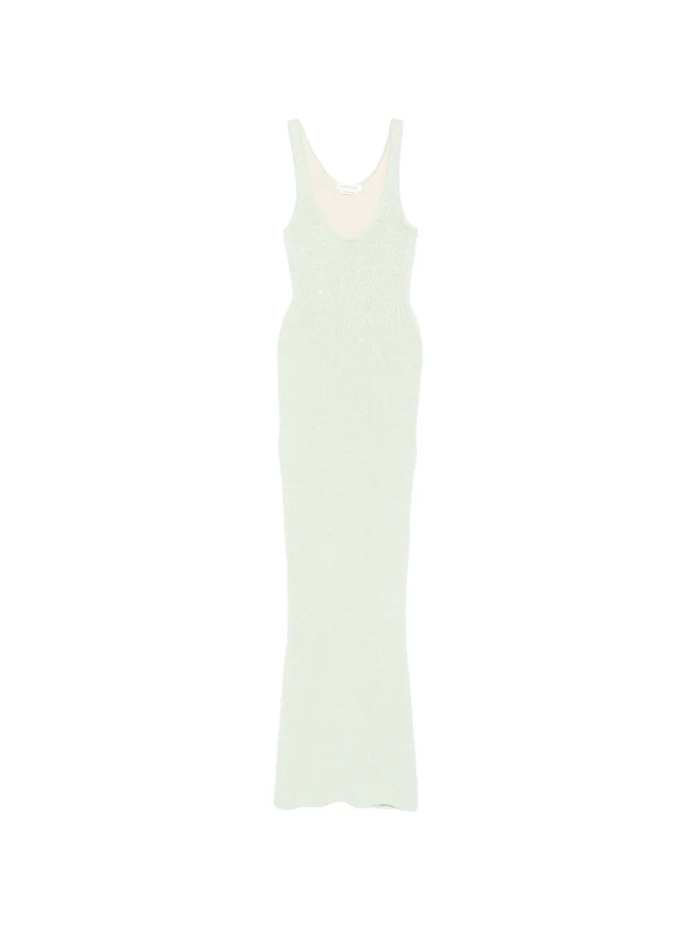 Asta Resort Ana sequin-embellished maxi dress - Verde