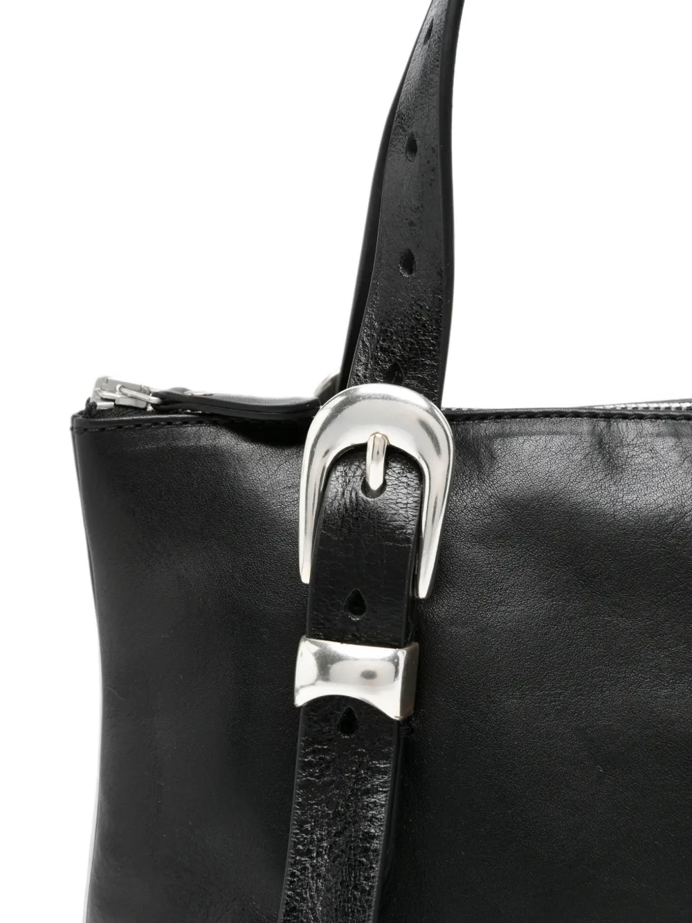 OUR LEGACY Forever schoudertas met gespdetail Zwart