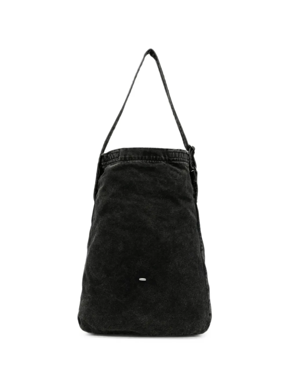 OUR LEGACY Sling canvas messenger bag - Nero