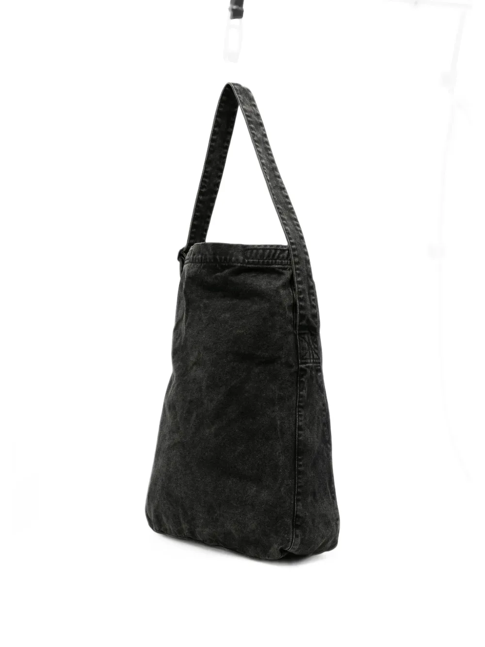 OUR LEGACY Sling garment-dyed shoulder bag Zwart