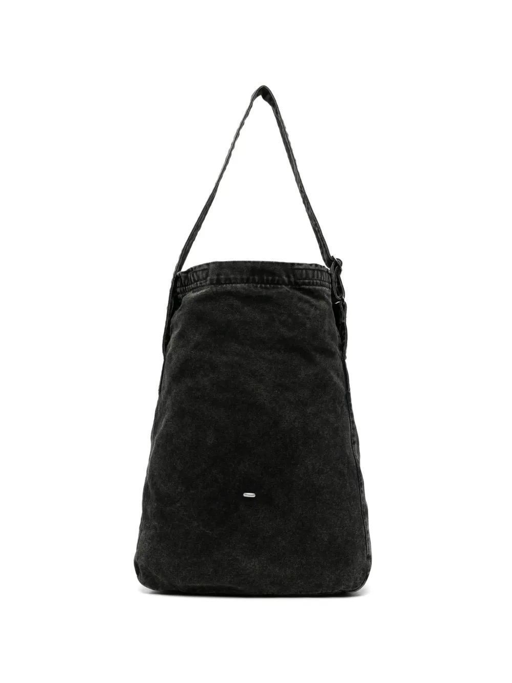 OUR LEGACY Sling canvas messenger bag - Nero