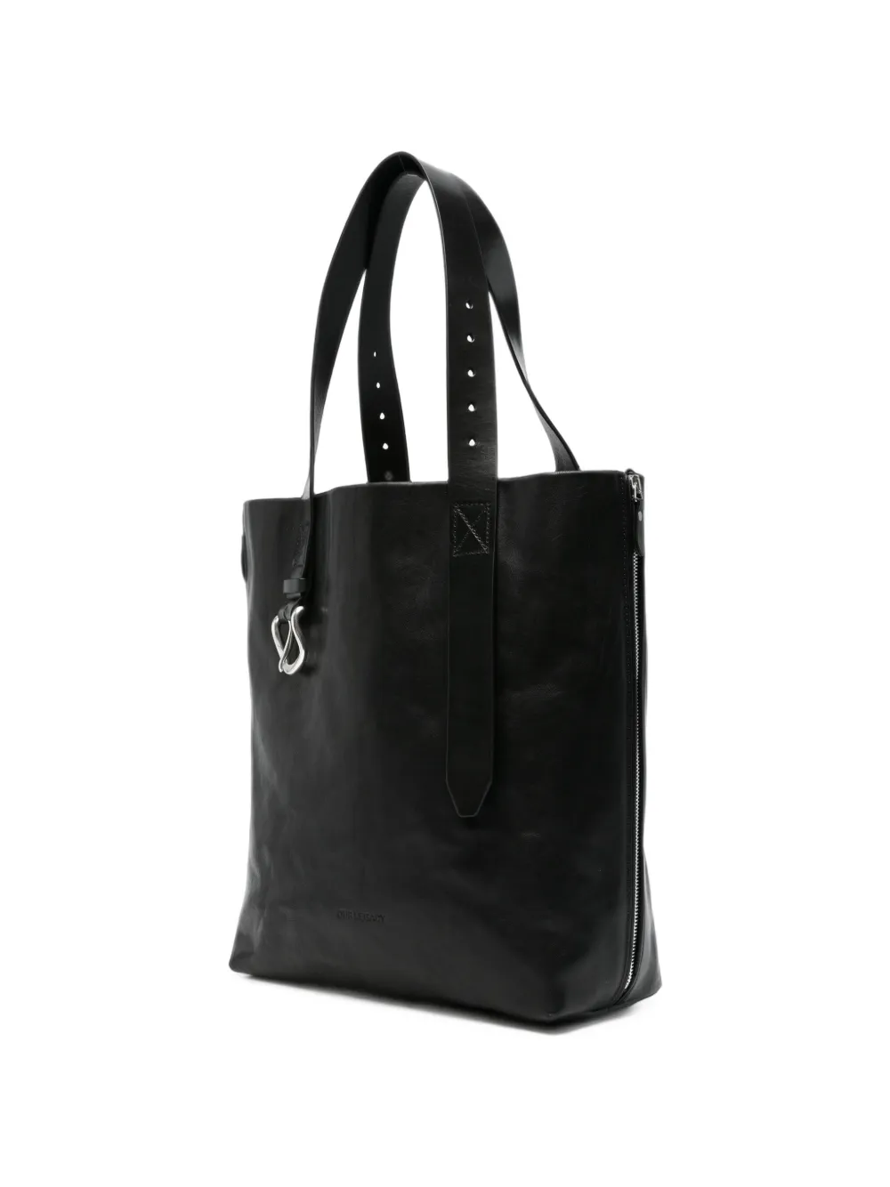 OUR LEGACY Throttle leren shopper Zwart