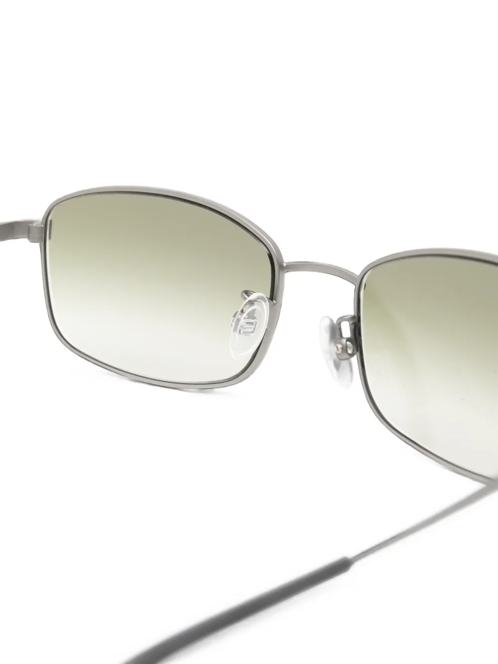 OUR LEGACY Librarian rectangle-frame sunglasses Grijs