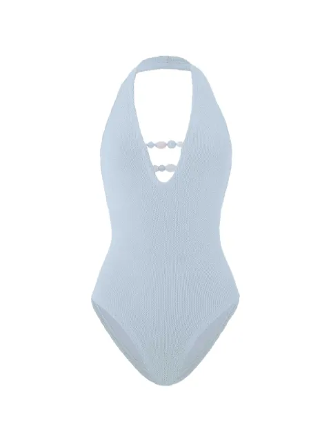 Hunza G Adriana beaded swimsuit