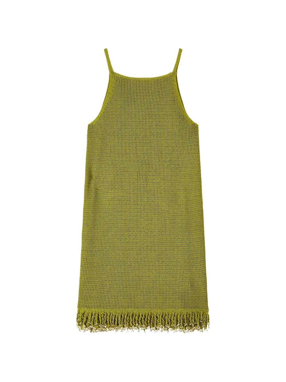 Patrizia Pepe strappy mini dress - Verde