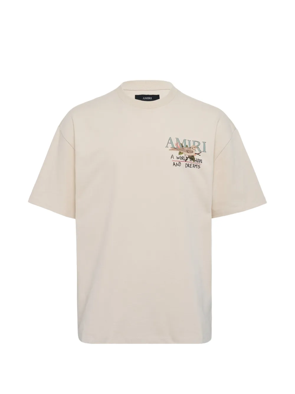 AMIRI Hope and Dreams cotton T-shirt - Toni neutri