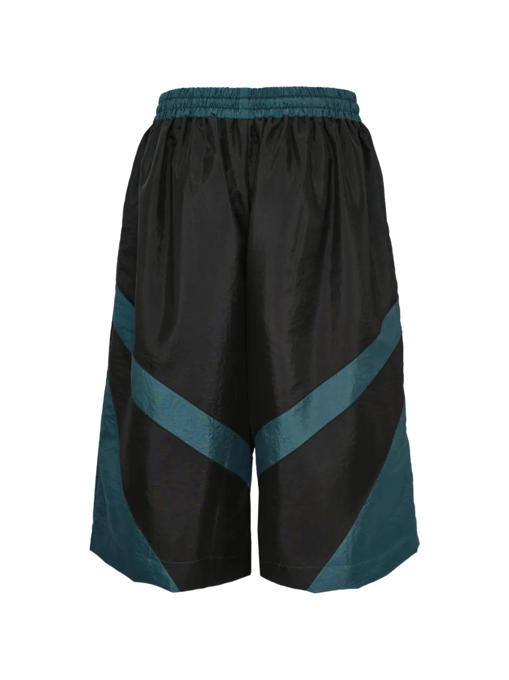 Vaquera Geweven shorts met trekkoord Zwart