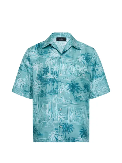 AMIRI button-down bowling shirt