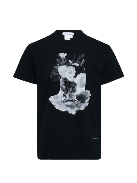 JUNTAE KIM layered flower t-shirt